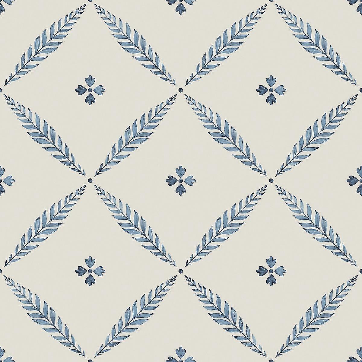 Blomstermala Leaf Trellis Wallpaper Galerie