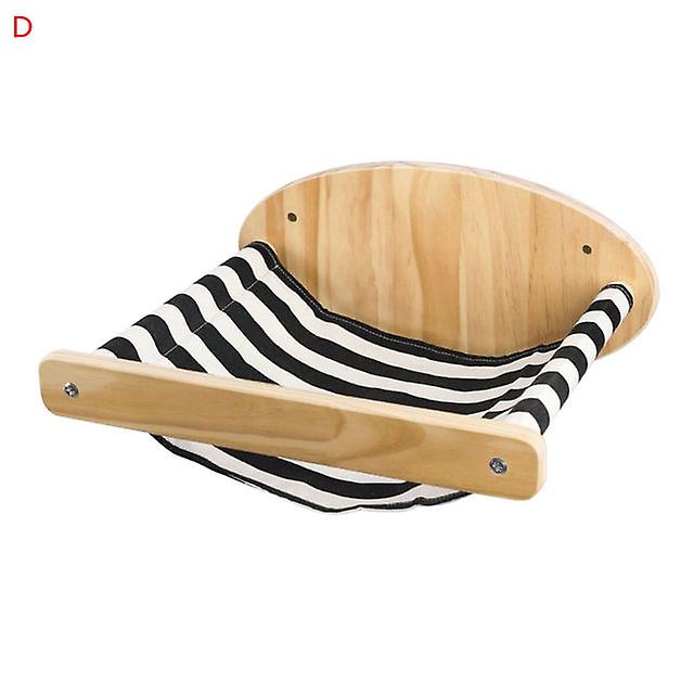Wall Mounted Cat Hammock Durable Wall Cat Furniture Pet Kitten Wall Shelf Set For Cats Sleeping Playing Climbing Home Decor