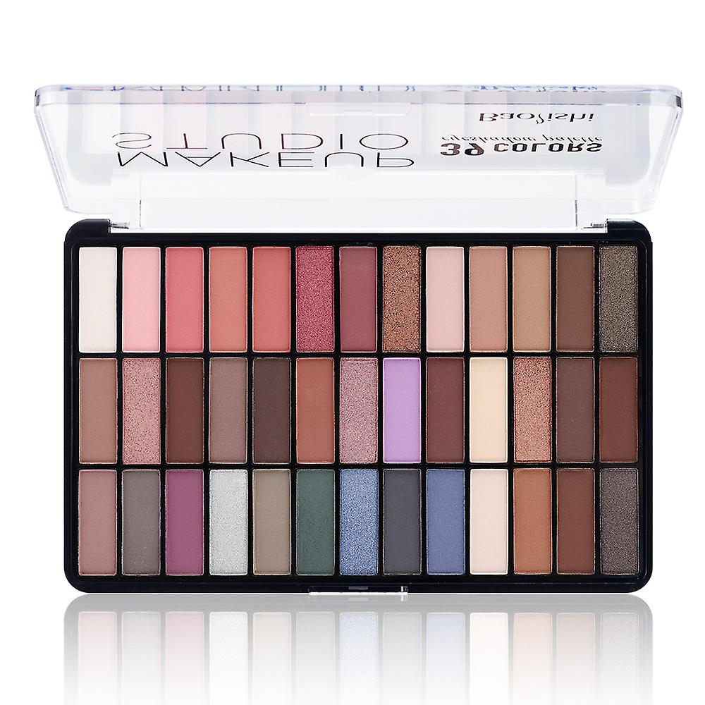 39 Colors Eyeshadow Palette Matte High Pearlescent Earth Color Eyeshadow Waterproof Student Party Affordable Makeup