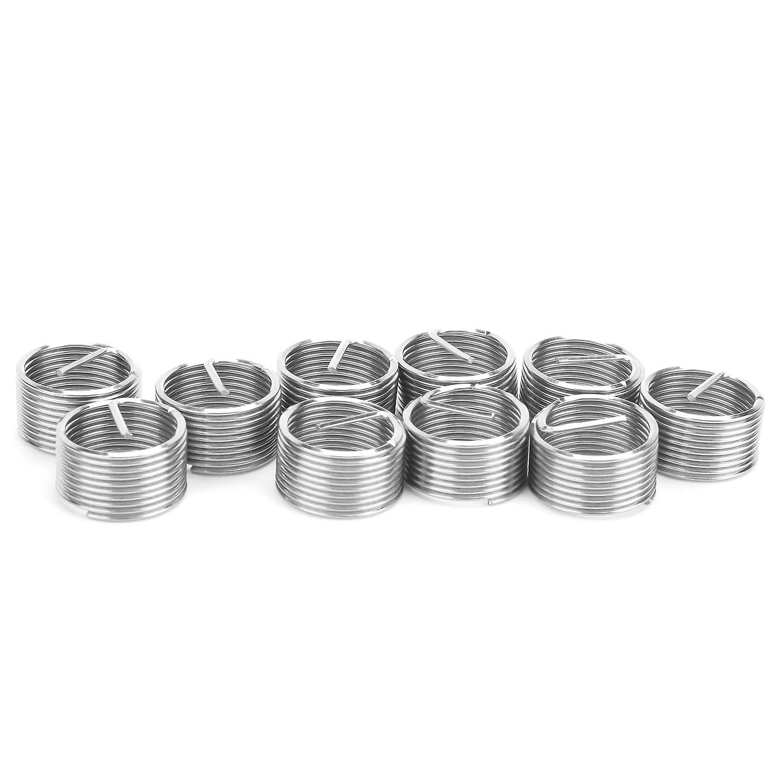 10Pcs M18x1.5x1D SUS304 Wire Thread Insert Coiled Screw Bushing