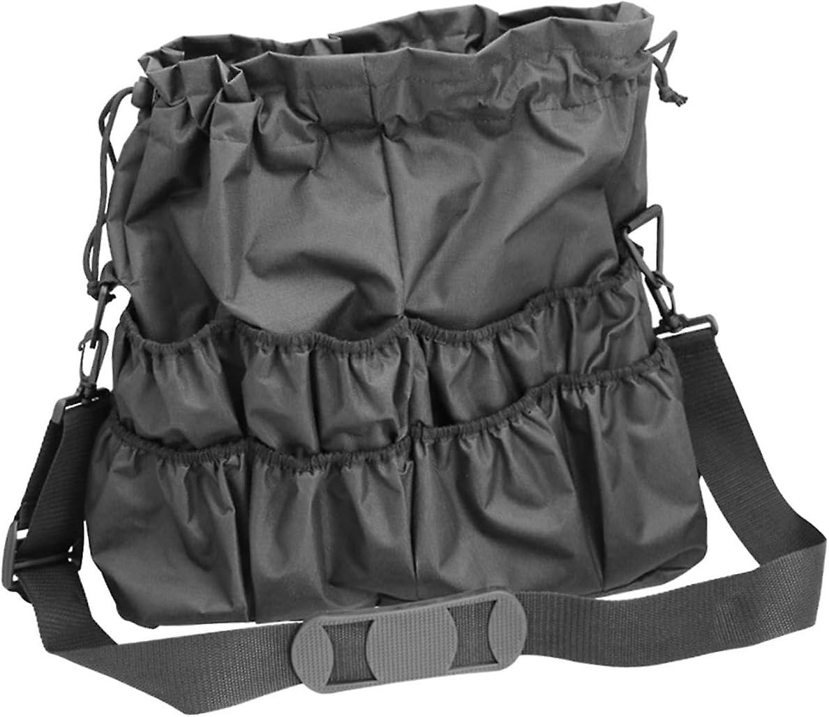 Tool Bag for Crafting and Clown Show Supplies - Durable Canvas Storage Organizer with Multiple Pockets and Compartments