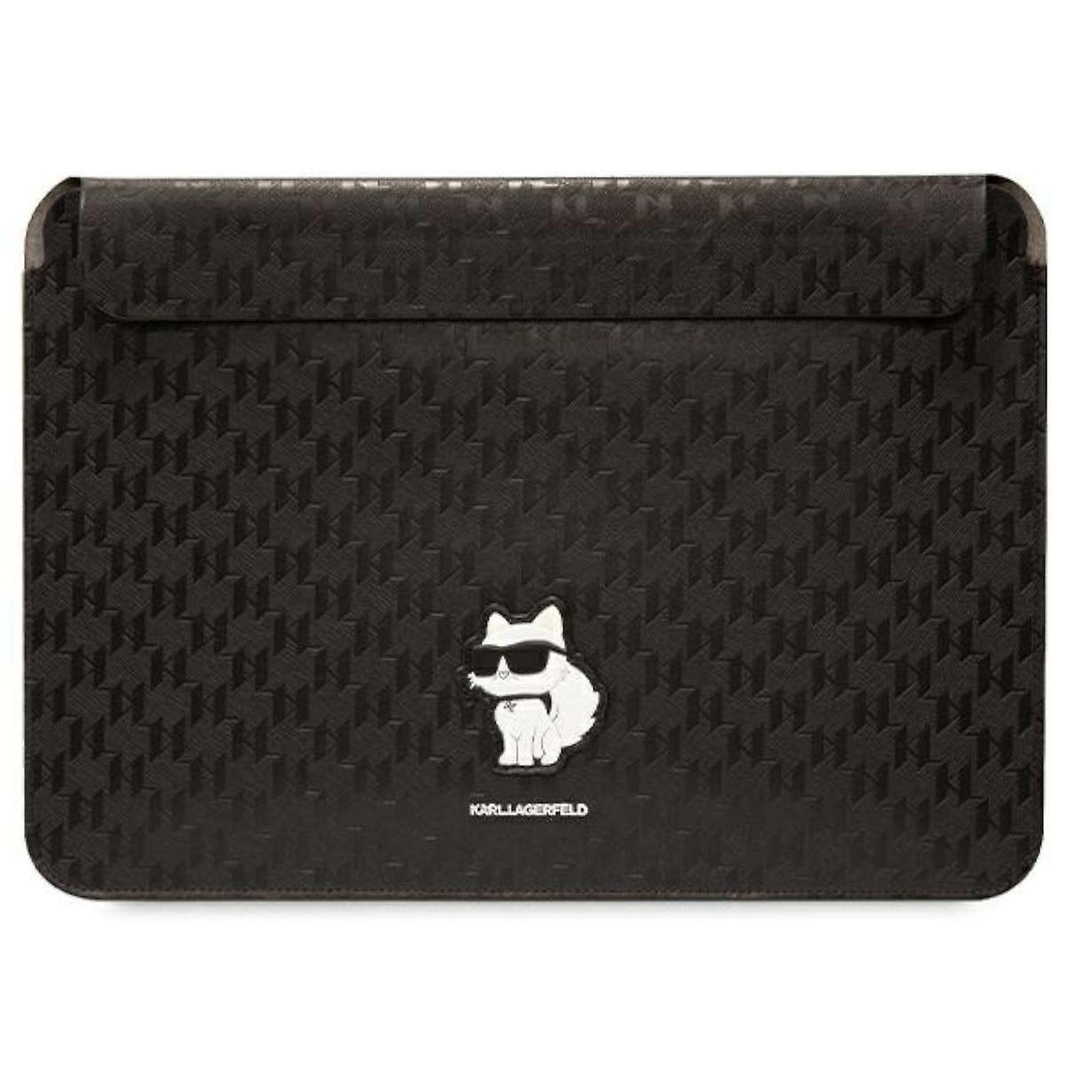 Karl Lagerfeld Universal Bag Saffiano Monogram Choupette Black