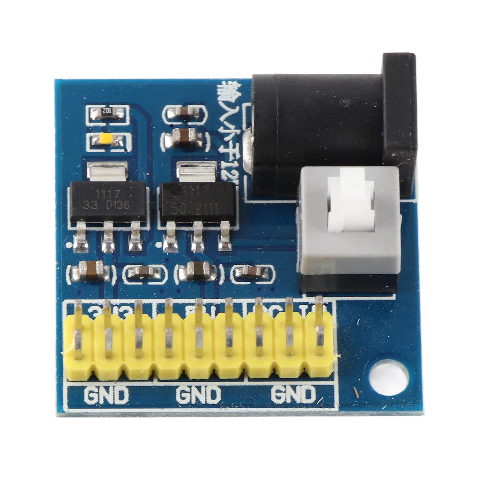 5 Pcs Power Supply Module 12VDC Input 3.3/5/12VDC Output Voltage Conversion Module