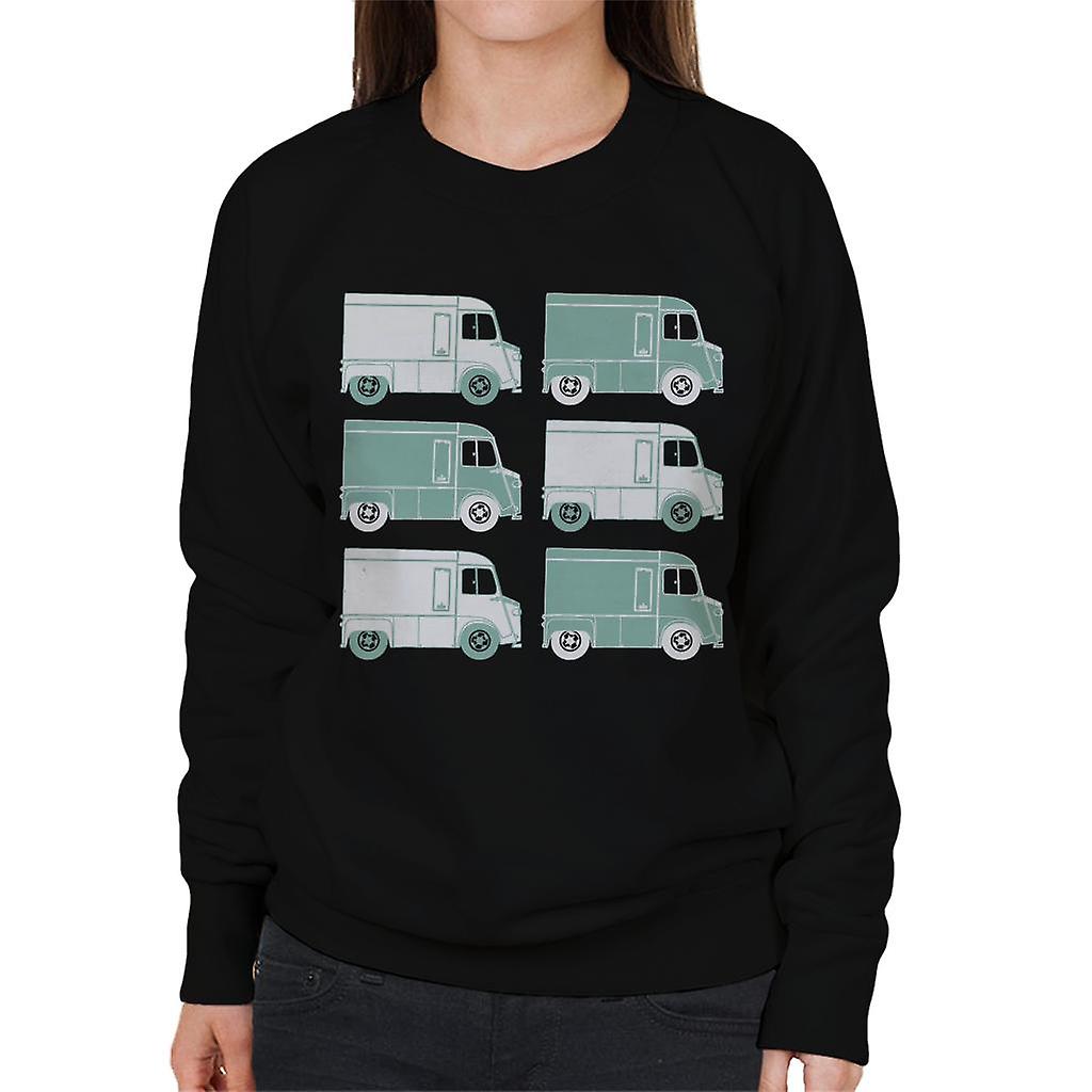 Citroen Retro Type H Van Art Women's Sweatshirt