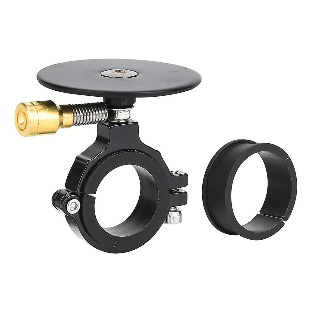 Retro Style Metal Foldable Bicycle Bell for 22mm Handlebar (Black)