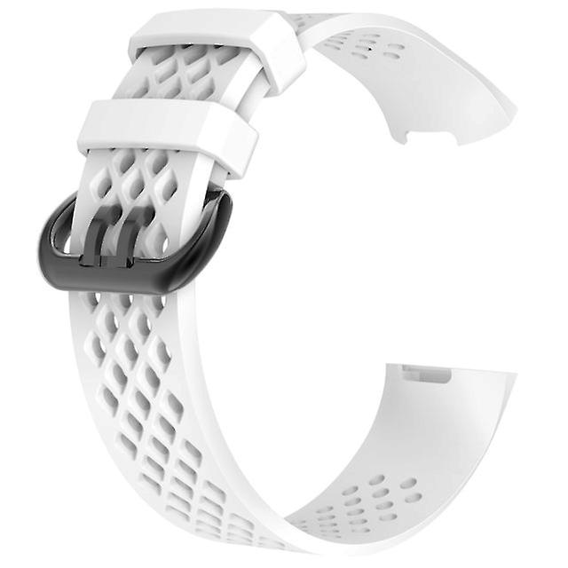 Replacement Soft Silicone Strap for Fitbit Charge 3 (6.5-9inch)