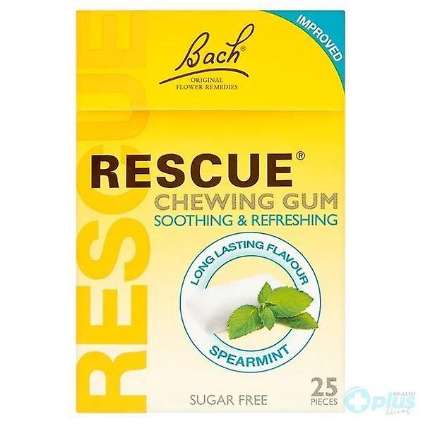 Bach Rescue Spearmint Chewing Gum - 25 Pieces