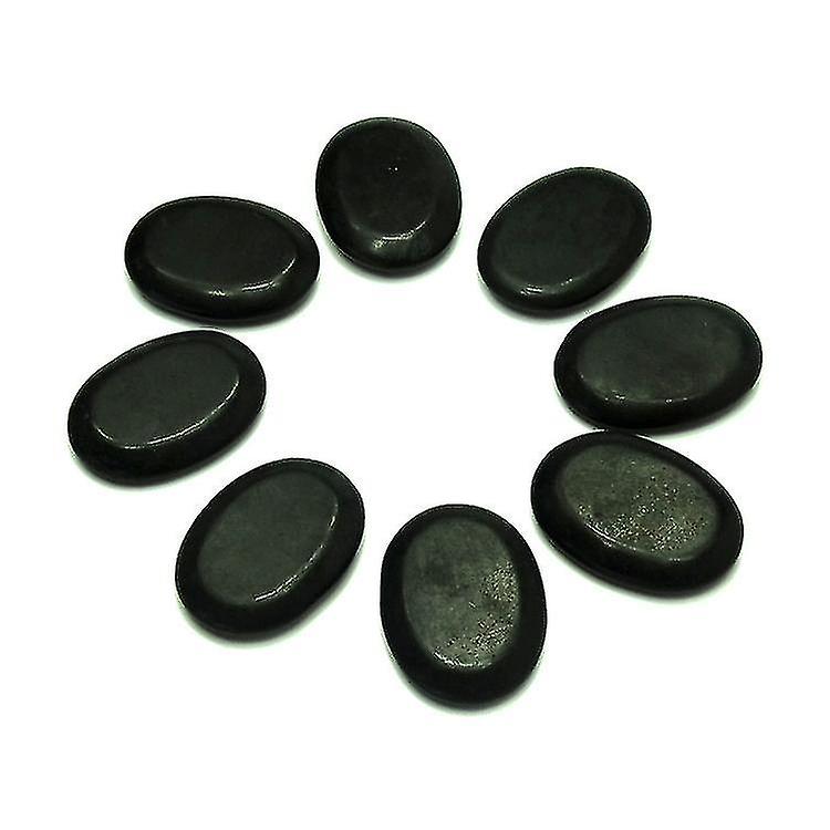 8 חלקים מקצועי עיסוי קטן אבנים חמות להגדיר טבעי לבה חימום אבן בזלת חם אבן ספא