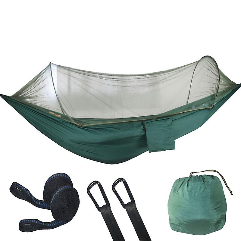 Camping Hammock with Mosquito Net - Lightweight Portable Hammock, Travel Hammock 2 Person for Outdoor Backpacking, Hiking, Backyard