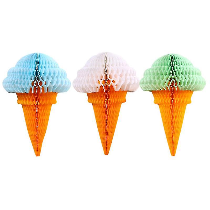3pcs Ice Cream Honeycomb