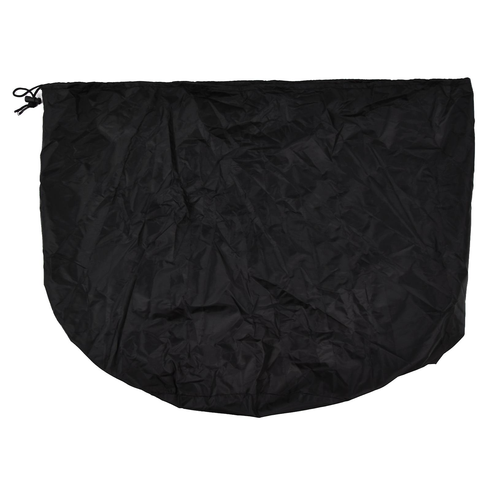 Round Waterproof Table Cover 52x58cm Tear Resistant Silver