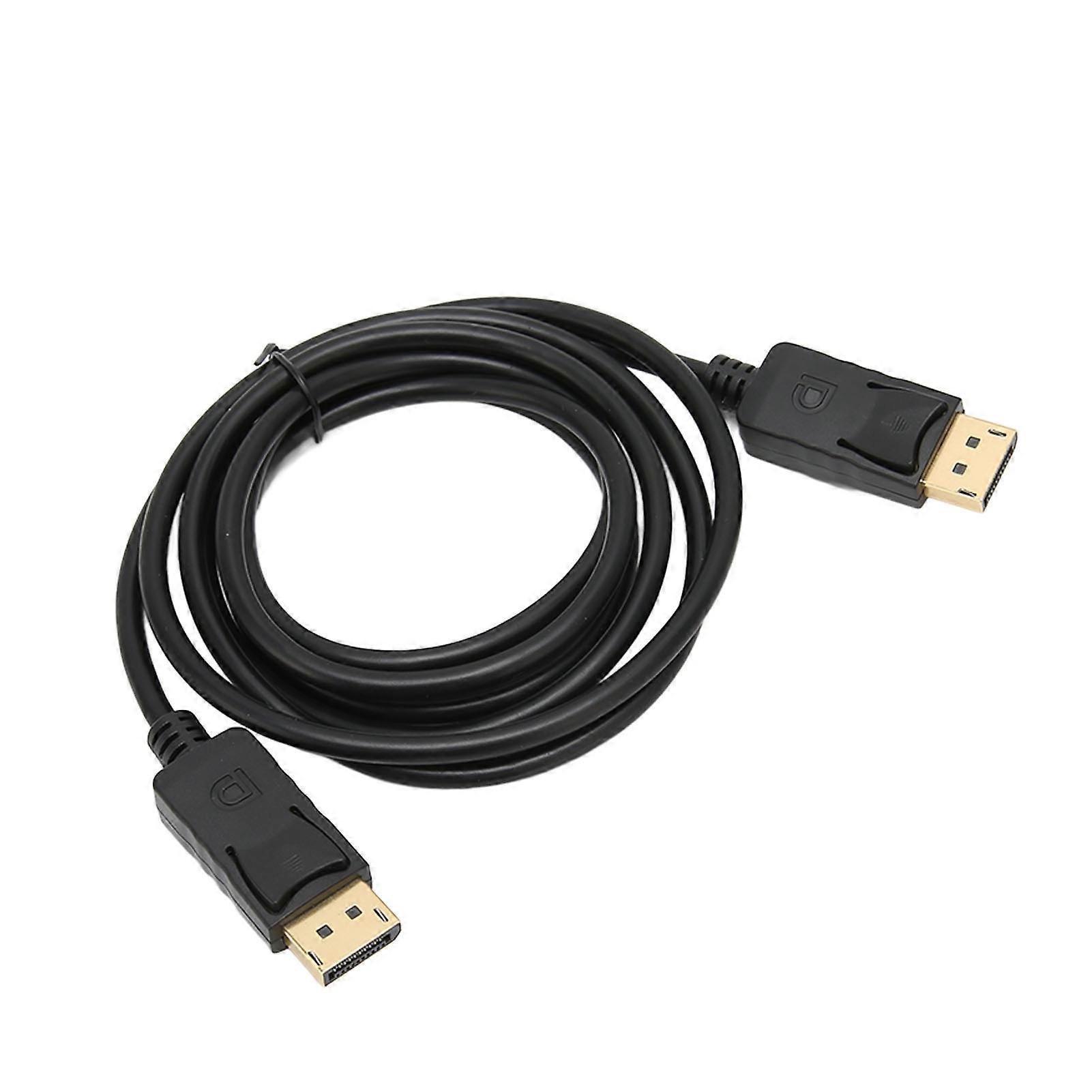 Dp To Dp Extension Cable Hd 1080p Displayport To Displayport Cord For Laptop Projector Tv 6ft