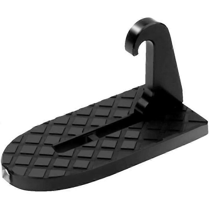 Car Pedal Gate, Car Door Latch Hook Pedal Access with Safety Hammer