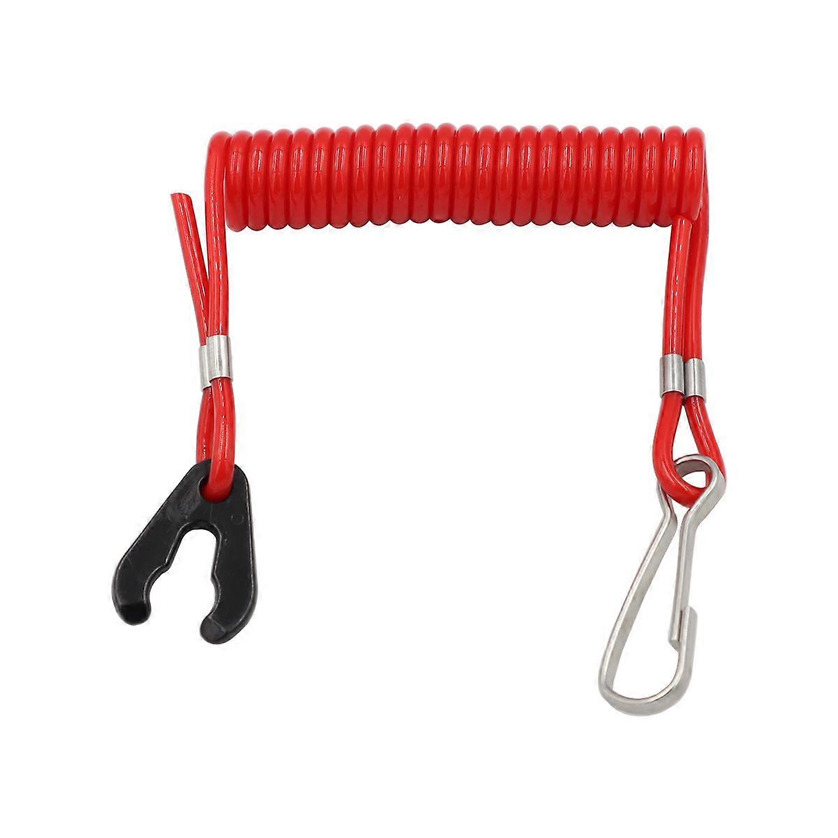 Boat Engine Kill Switch Lanyard For Emergency Engine Stop, Crucial Outboard Motor Safety For Honda Tohatsu Yamaha PWC Jet Skis 682-82556-00-00