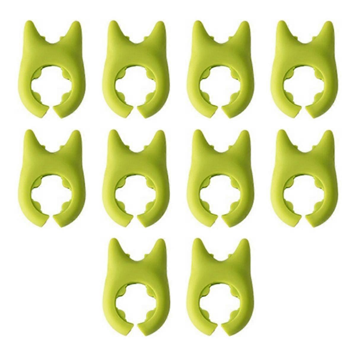 Integrated Devil with Non Perforated Kitchen Stir Fry Vegetable Anti Scalding and Overflow Pot Shovel Storage Rack Green