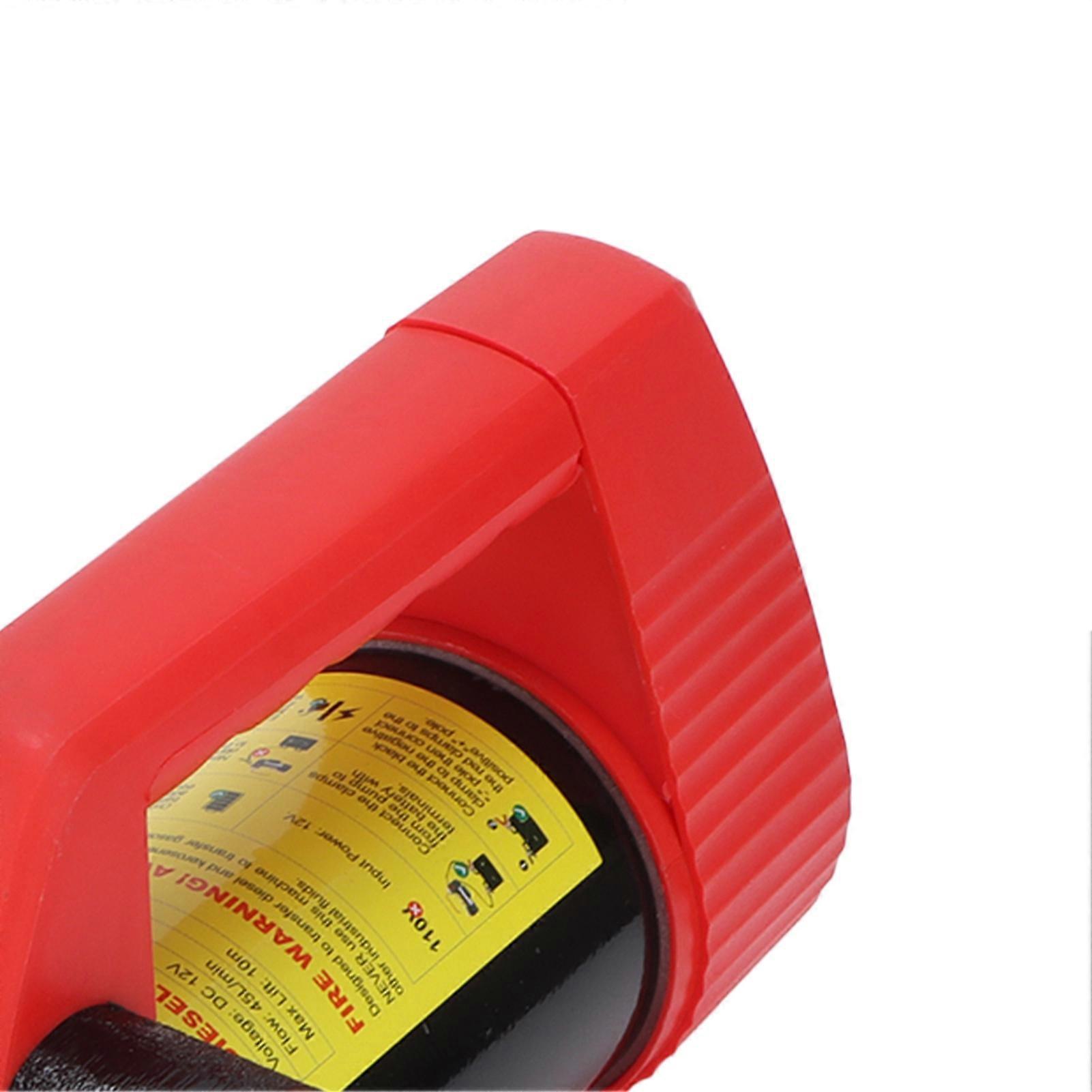 DC 12V Yakıt Transfer Pompası Dizel Ağır Hizmet Tipi Araç İçin Taşınabilir Elektrikli Dökme Demir