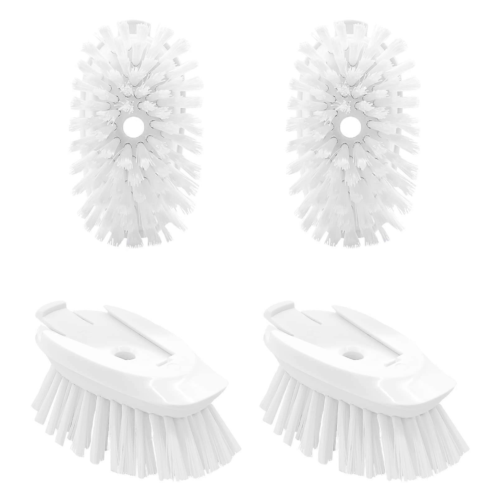 4 Pack Refill for OXO Dish Brush Heads - Durable Replacement