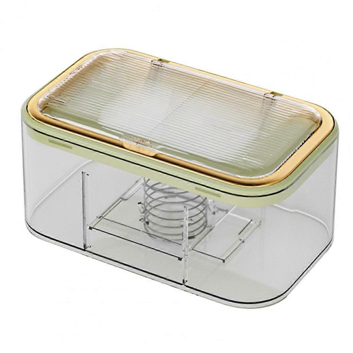 Wall-Mounted Wet Wipes Holder Wall Mounted Wet Wipes Dispenser Box with Capacity EasyOpen Spring Pl