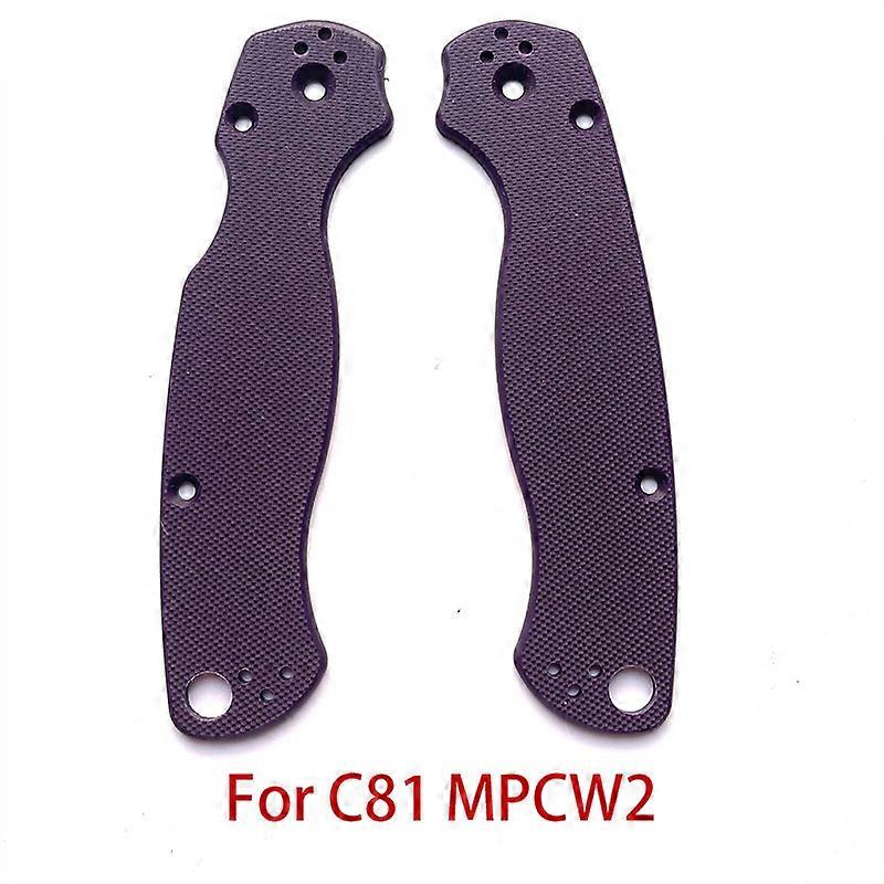 1 Paar G10 Klinge Griff Patch für Para 2 C81 Spinnenmesser Patch Material DIY Zubehör