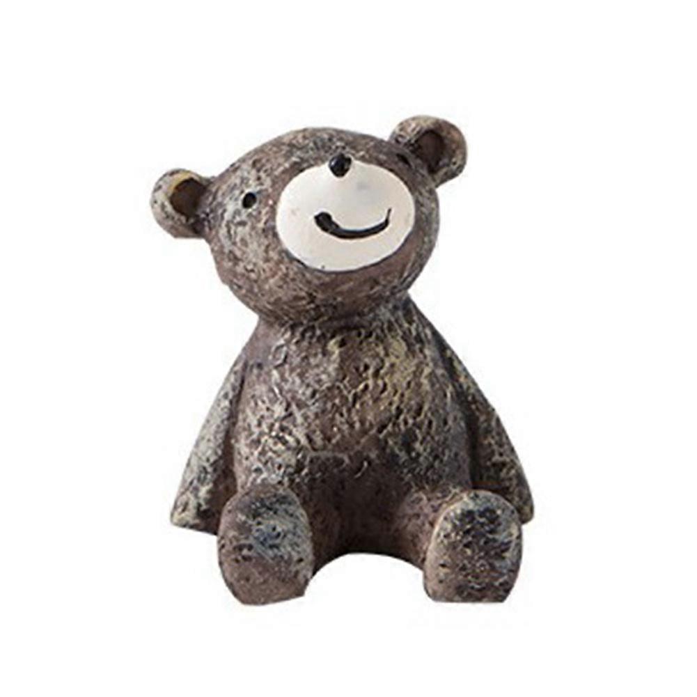 Cartoon Home Multi-functional Power Plug Hook Wall Plug Holder Storage Rack (Bear)