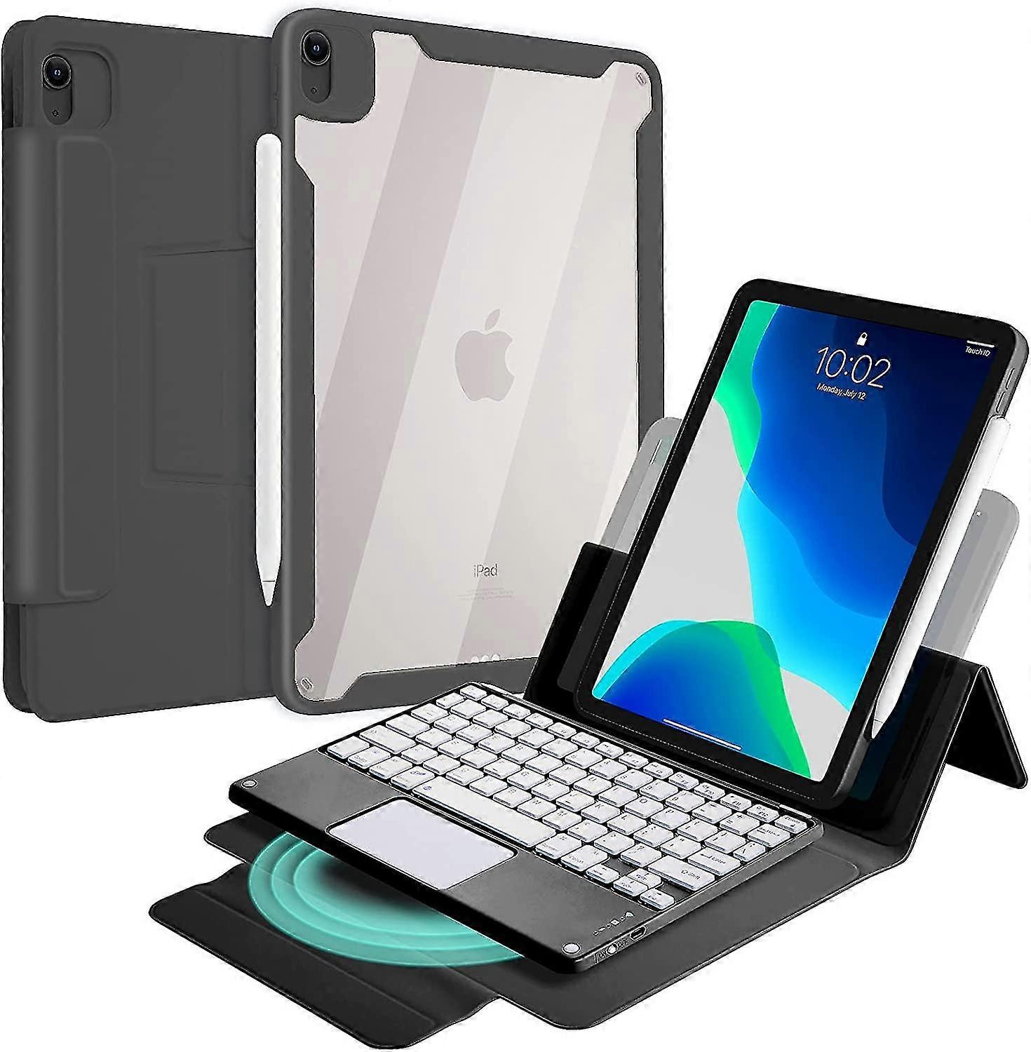 Ipad Air 5th Generation 4th Gen 10.9'' Vertical Keyboard Case