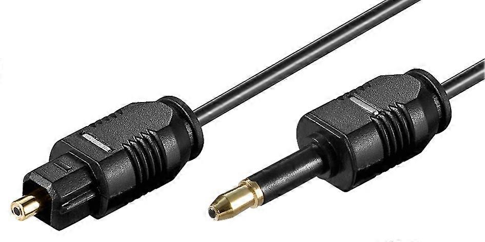Digital Fiber Cable Audio, Toslink-MiniPlug, 1m