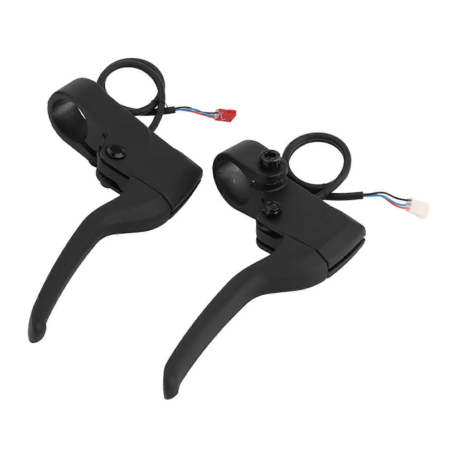 1 Pair Electric Scooter Brake Handle Wear-resistant Aluminum Alloy Easy Installation No Deformation Universal Lever Part Replacement Tool
