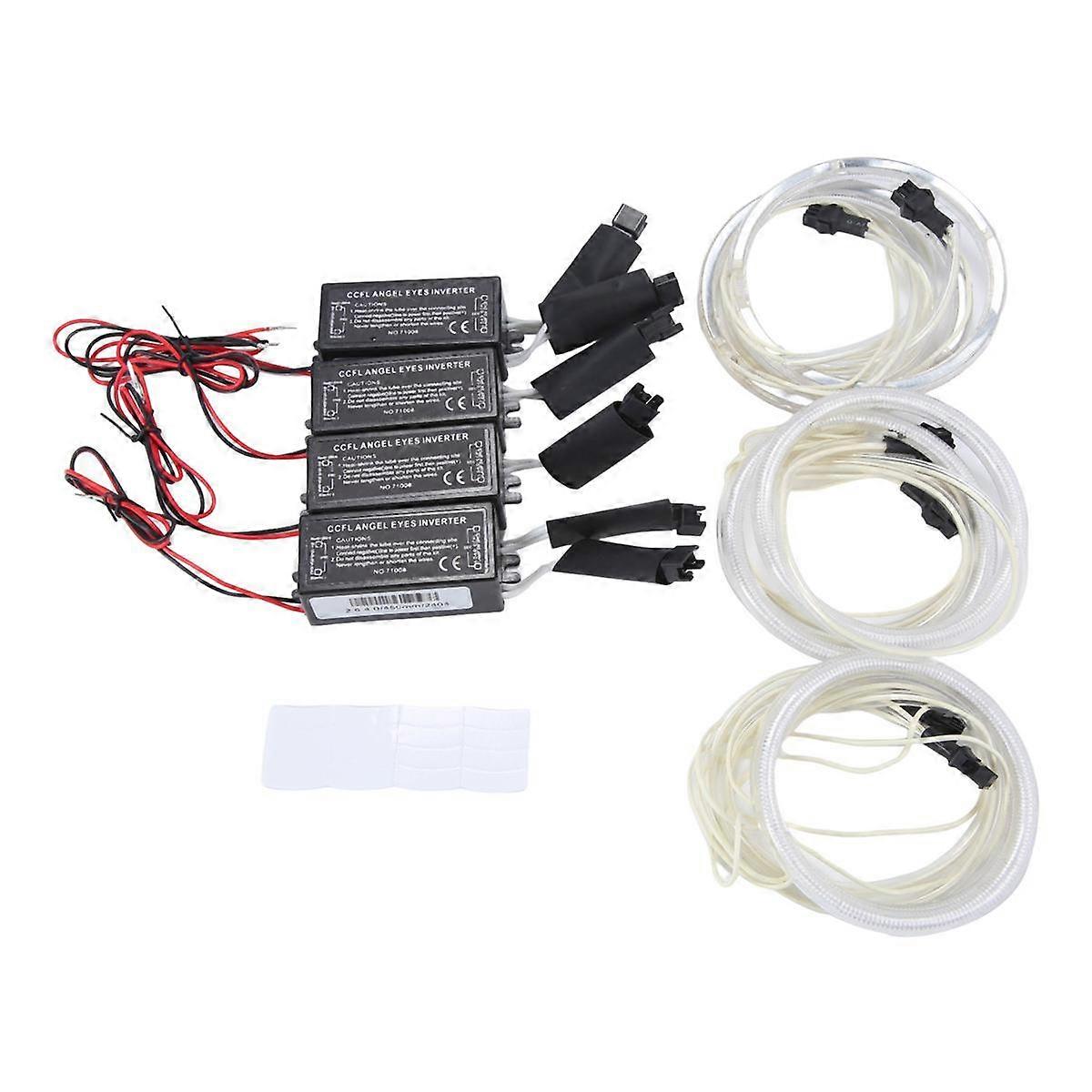 6Pcs Car Front Headlight Ultra Bright Angel Eyes CCFL Halo Ring for 159 2005-2011