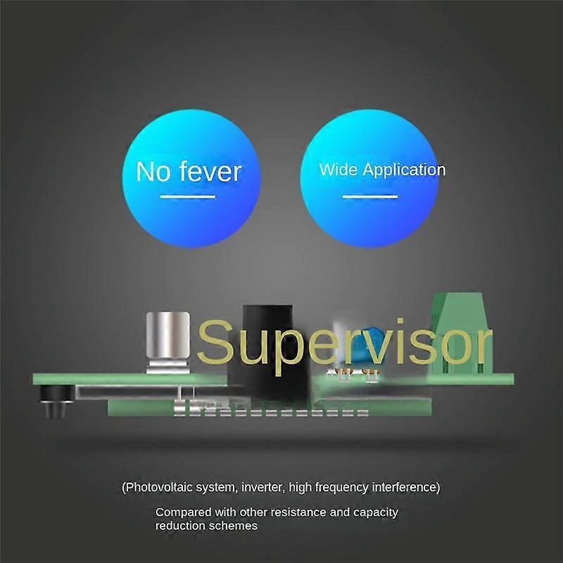 AC Digital Display Power Monitor Voltage Current Power Meter English 100A (with Opening and Closing