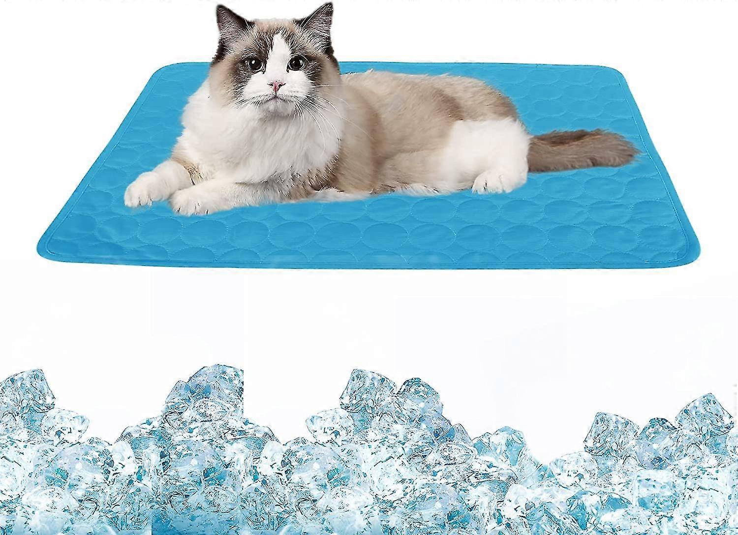 Dog Cooling Mat Large 100 X 70 Cm, Cooling Mat For Dogs, Durable Pet Cooling Mat For Dogs And Cats (l)