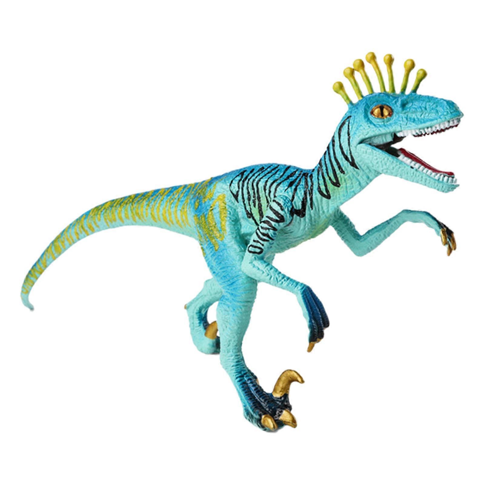 Simulation Dinosaur Model Toy Vivid Look Miniature Triassic Eoraptor PVC Model Ornament Dinosaur Animal Figurine Statue Toy Children Educational Toy K