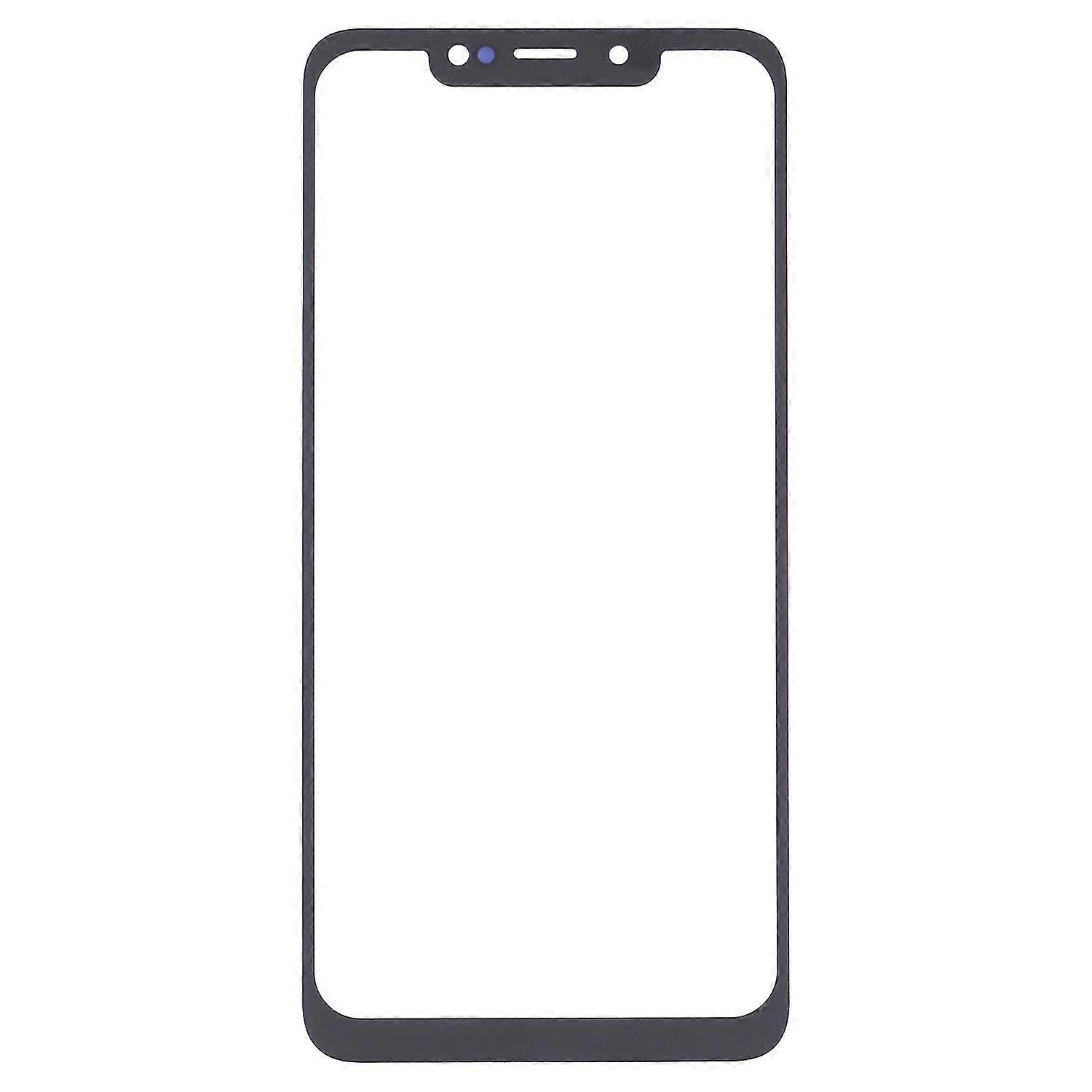 5 PCS Front Screen Outer Glass Lens Compatible with Infinix Hot 7