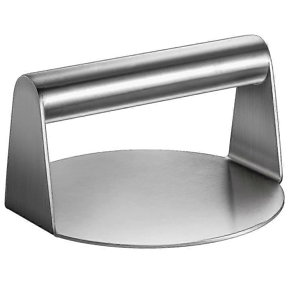 Stainless Steel Burger Press Round Smash Burger Press With Handle