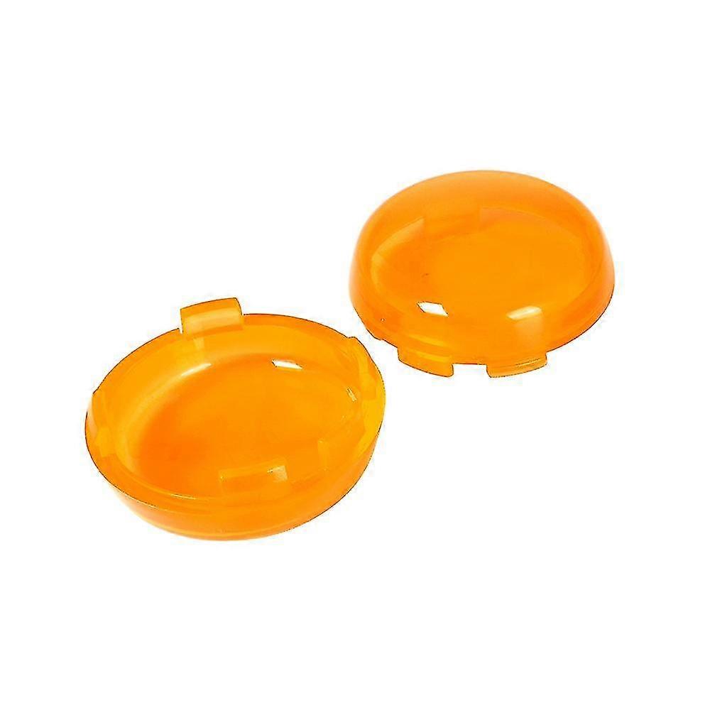 2 قطع بدوره إشارة مؤشر ضوء عدسة غطاء لهارلي بجولة الطريق الملك سبورتستر Xl 883 1200 الحديد 883 Softail التراث دينا