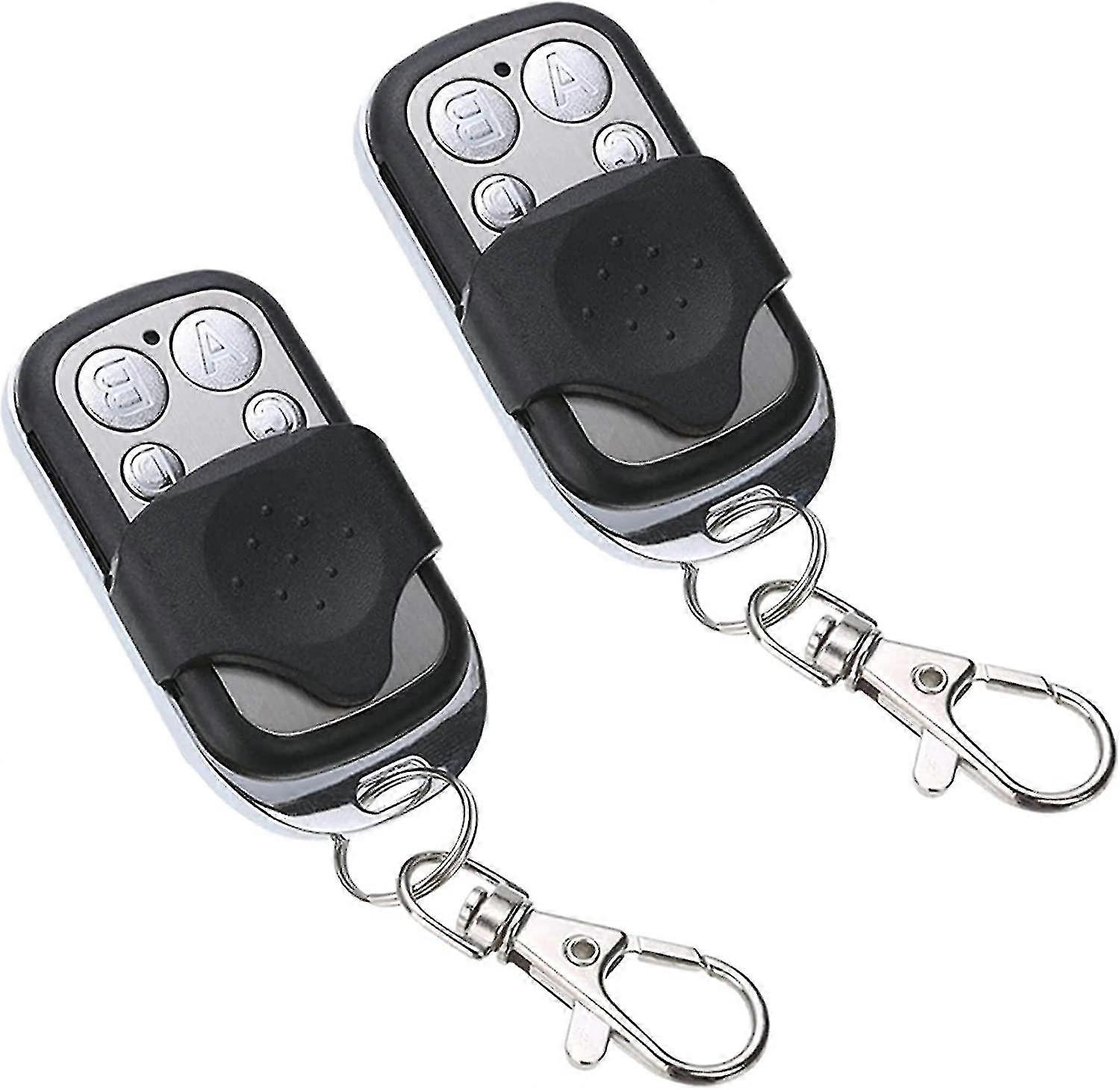 Universal Remote Control [2 Pieces], 433 Mhz Universal Door Remote Control For Automatic Garage Doors