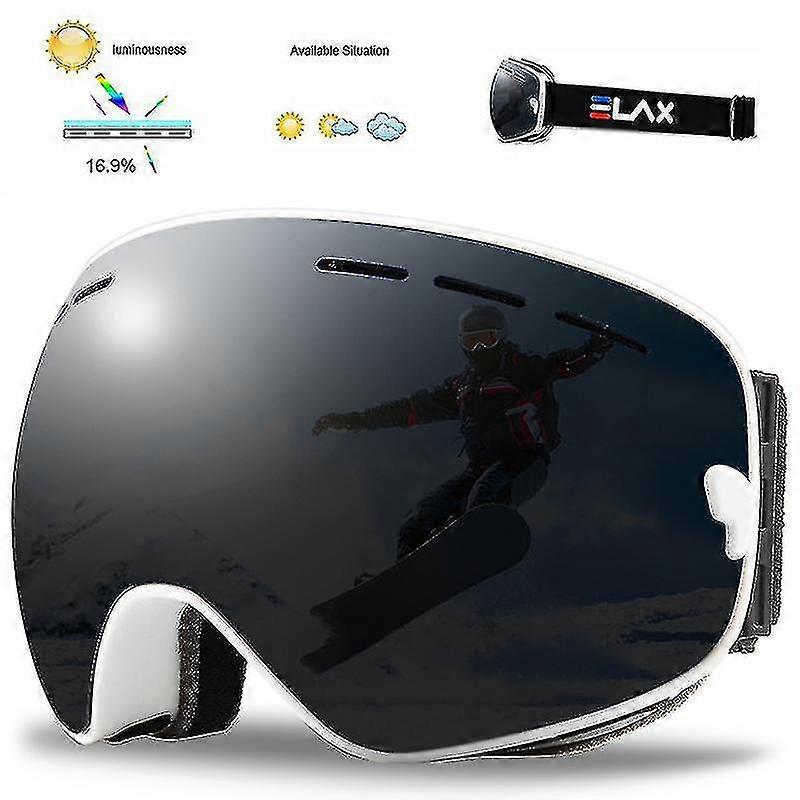 New Double Layer Ski Goggles Board Glasses Eyewear Outdoo