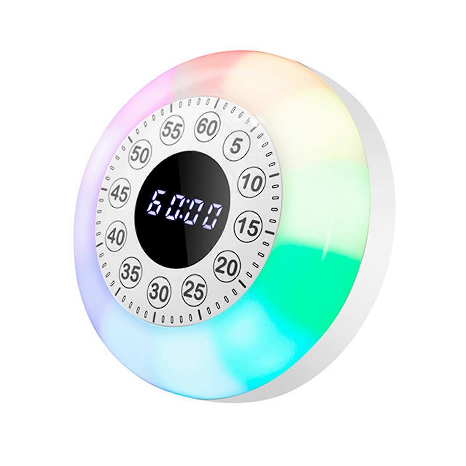 Wiederaufladbarer visueller Timer mit RGB-Licht 60-Minuten-Countdown-Uhr-Zeitmanagement-Tool Uhr-Timer Klassenzimmer