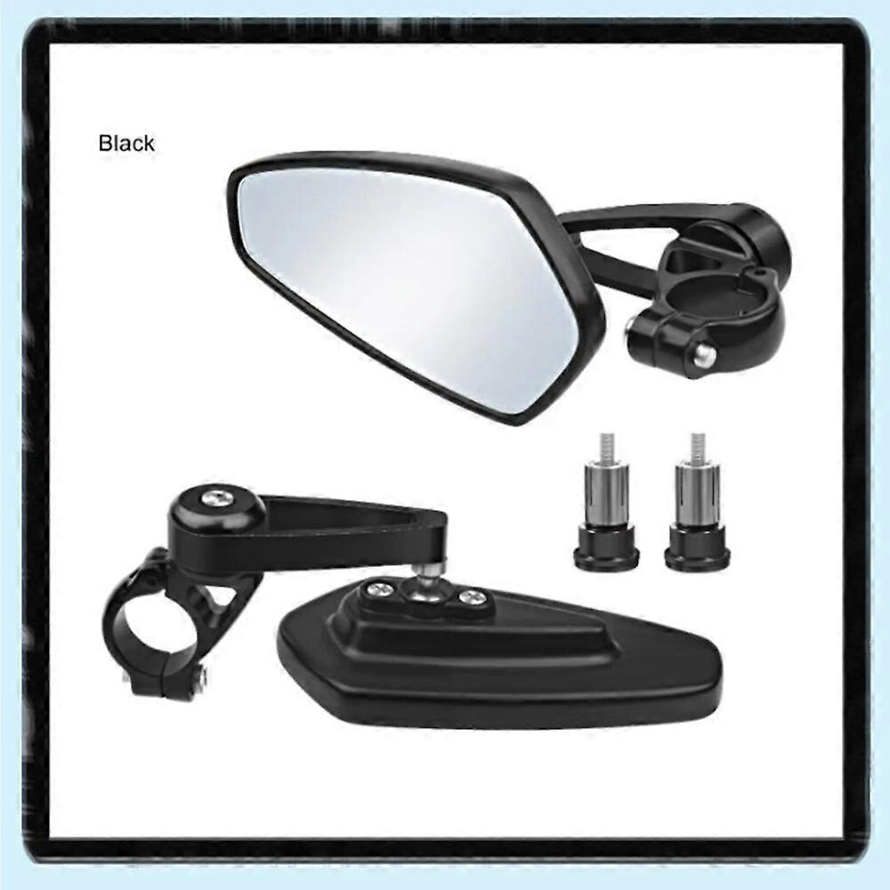 7/8 Motocicleta de 22 mm Espejos retrovisores Universial Motocicleta Barra  de aluminio Espejo final Motocicleta, image size:1000x1000