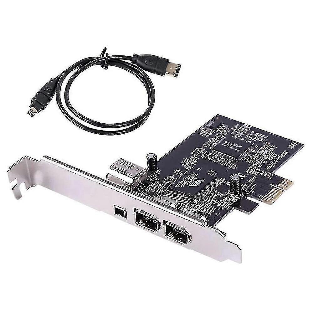 بطاقة Pcie Firewire لنظام التشغيل Windows 10 ، ieee 1394 Pci Express Controller 4 منافذ (3 × 6 دبوس و 1 × 4 دبوس)