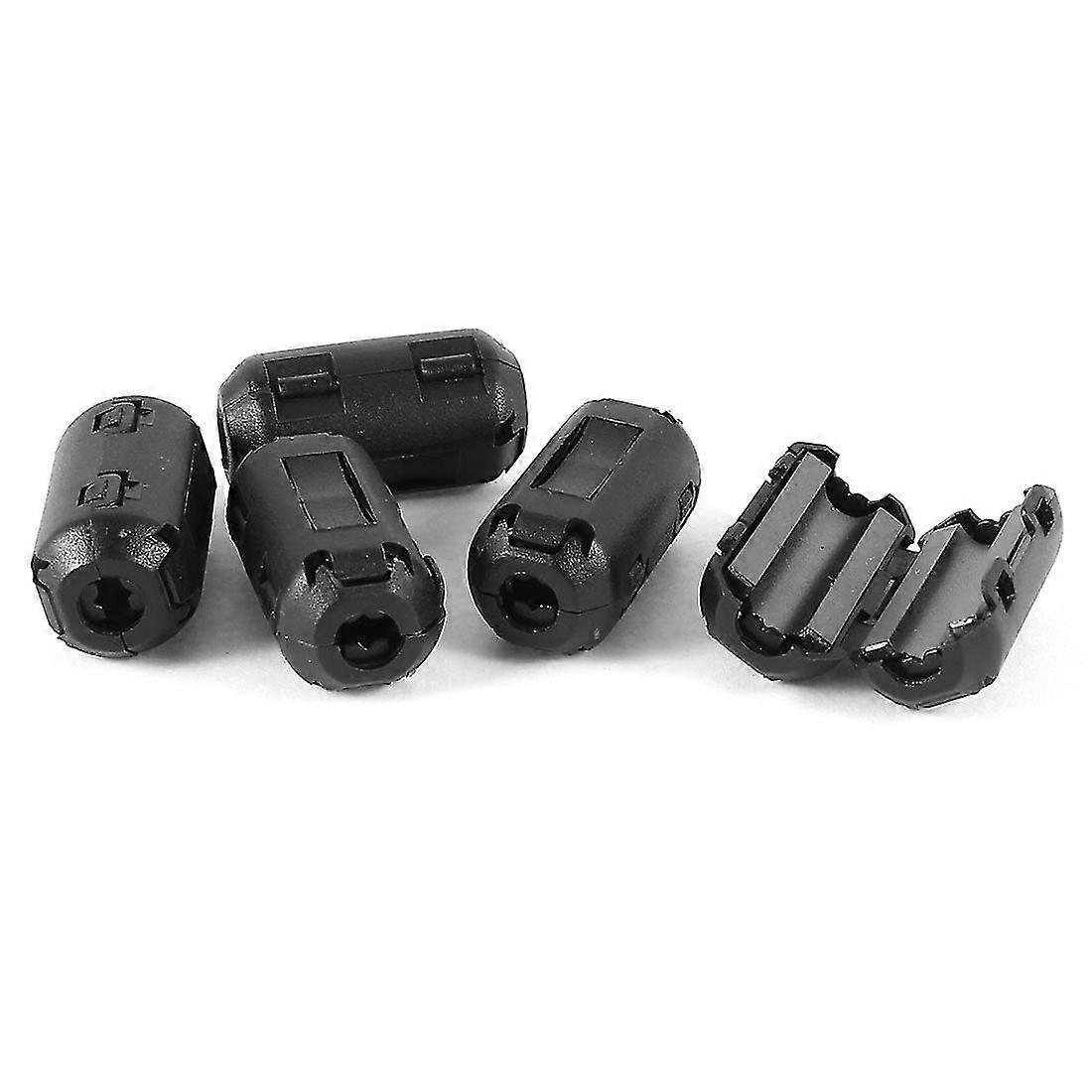 5 Pieces Uf35b 5 Mm Diameter Black To Emi Rfi Ferrite Core Filter