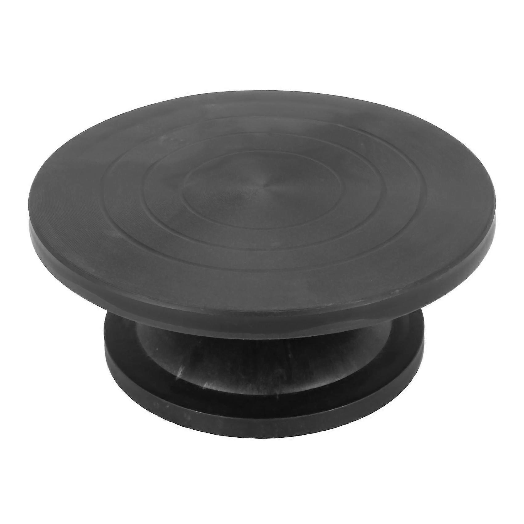30cm Pottery Wheel Modelling Platform Sculpting Turntable Model Making Clay Sculpture Tools Round Turn Plate Pottery Tools Black