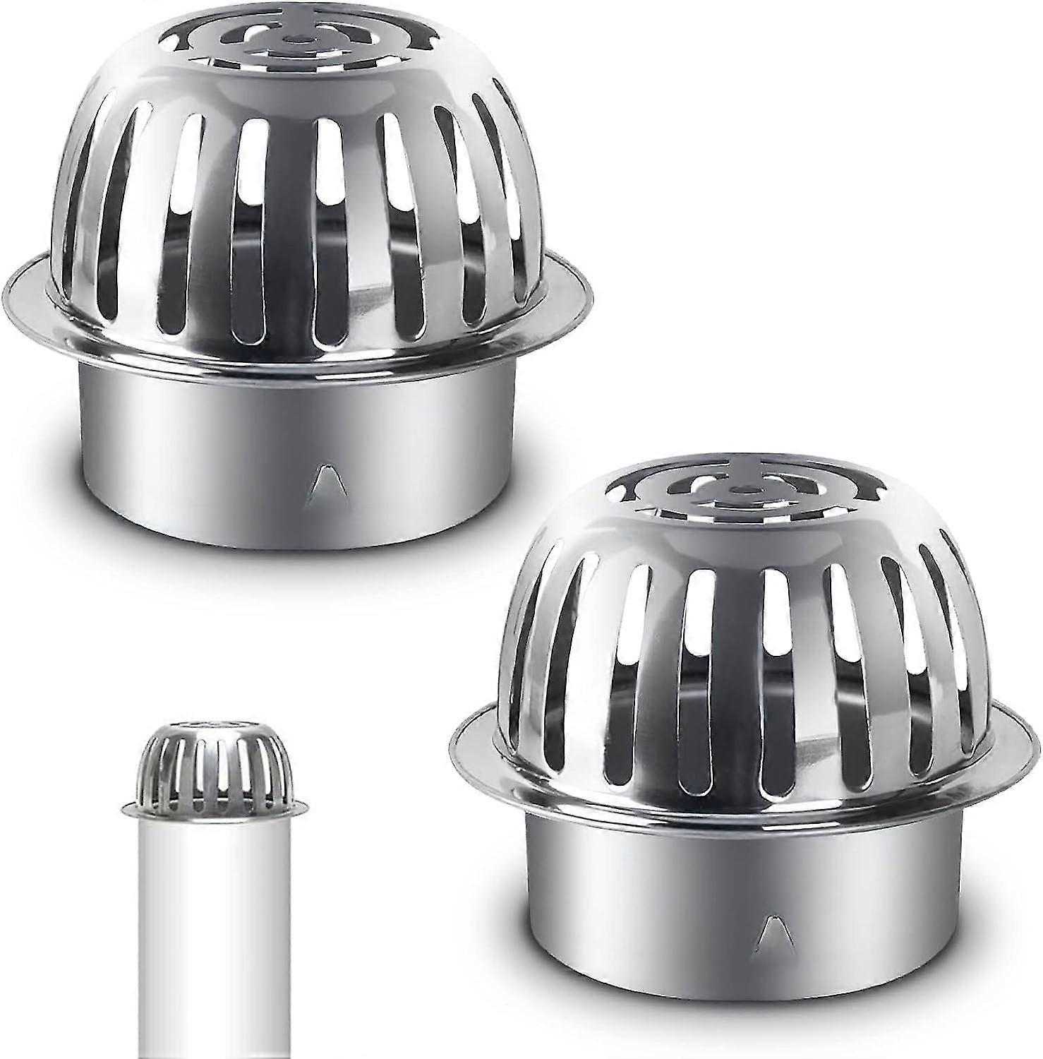 Pack Of 2 Gutter Filters, Gutter Guard, Anti Leaf Gutter Guard, Gutter Downpipe To Help Keep Drain Clear-QJWL