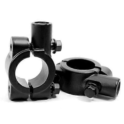 QX 22mm M8 M10 Motorcycle Mirror Adapter Mount Holders Bracket Clamp For Motorbike Handlebar Moped Dirt Pit Bike ATV Quad 4 Wheeler