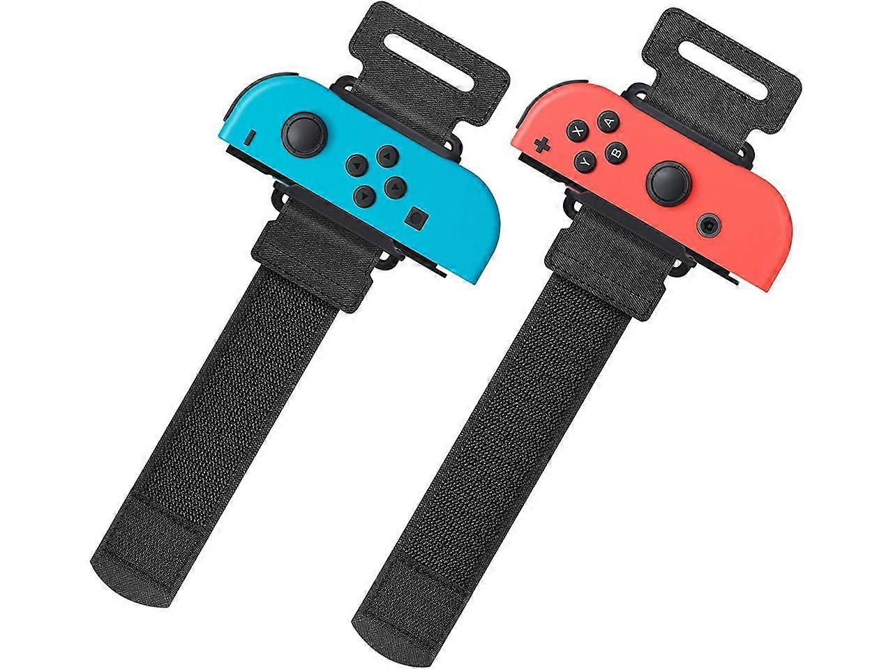 Upgraded Wrist Bands Compatible with Just Dance 2022 2021 2020 Switch, Adjustable Elastic Dance Straps Compatible with Switch & Switch OLED Controller