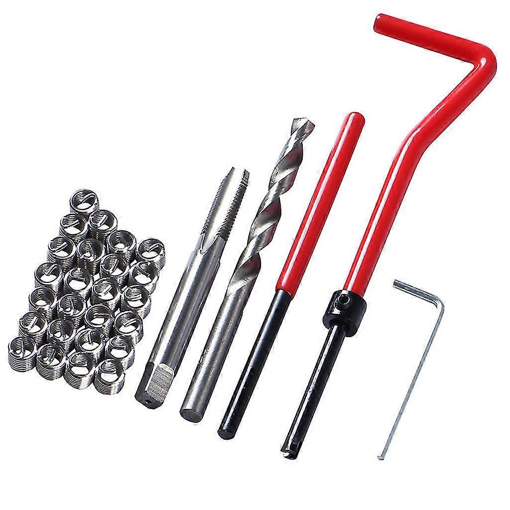 30x Metric Thread Repair Insert Kit M5 M6 M8 Car Pro Coil Tool