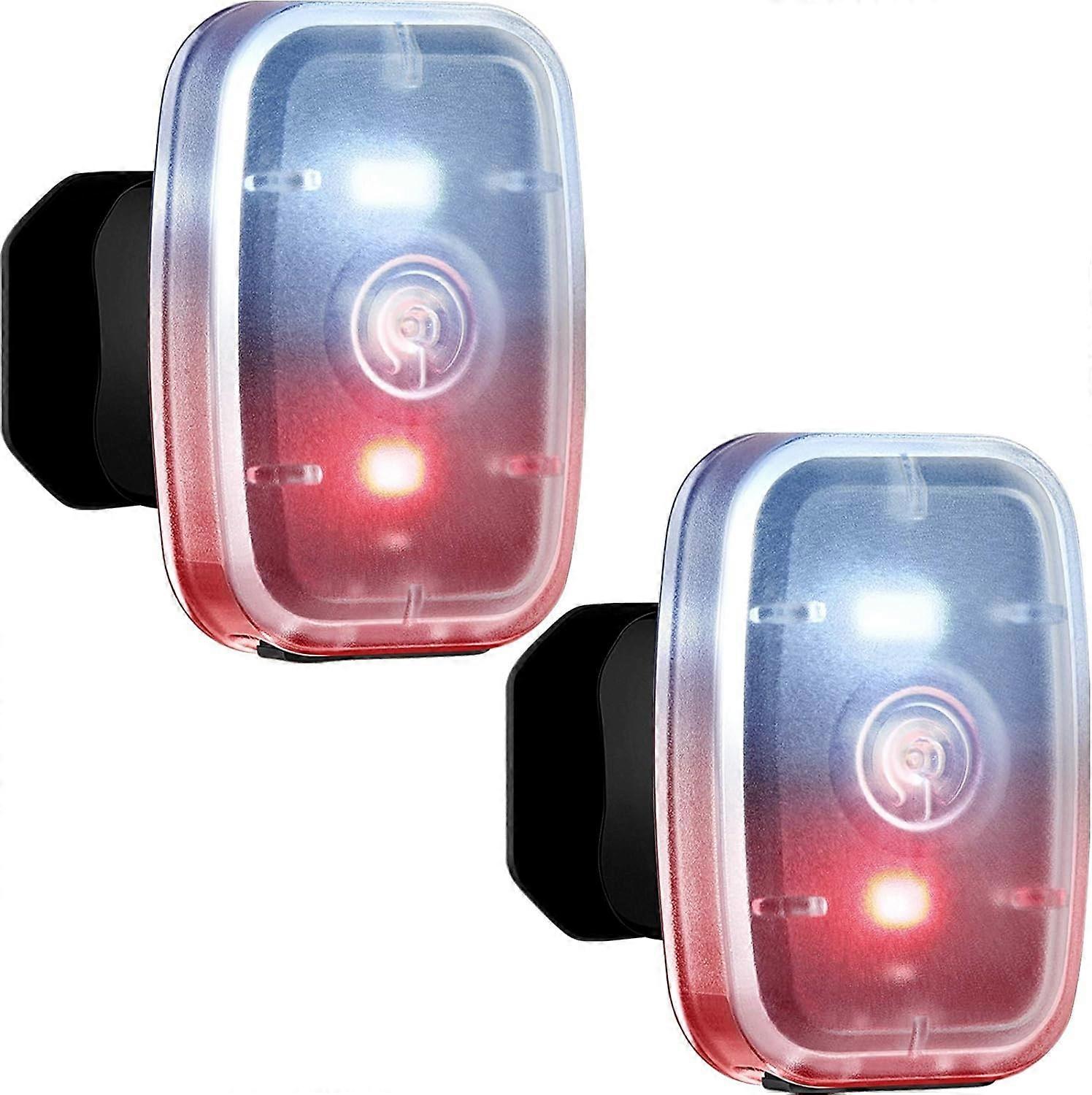 Safe LED Light USB Rechargeable Running Light Clip on Strobe Light with 5 Lighting Modes