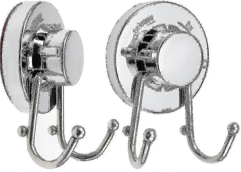 2 Pack Suct Hooks For Bath And Kit, Less Steel, And R Ant, 6kg Max Load