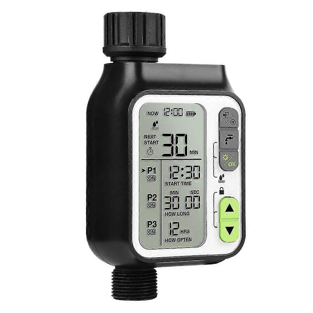 Utmärkt trädgårdsbevattningstimer Automatisk droppbevattning Vattenboll Vattensprinklertimer Programmerare Datorstyrenhet Utrustning
