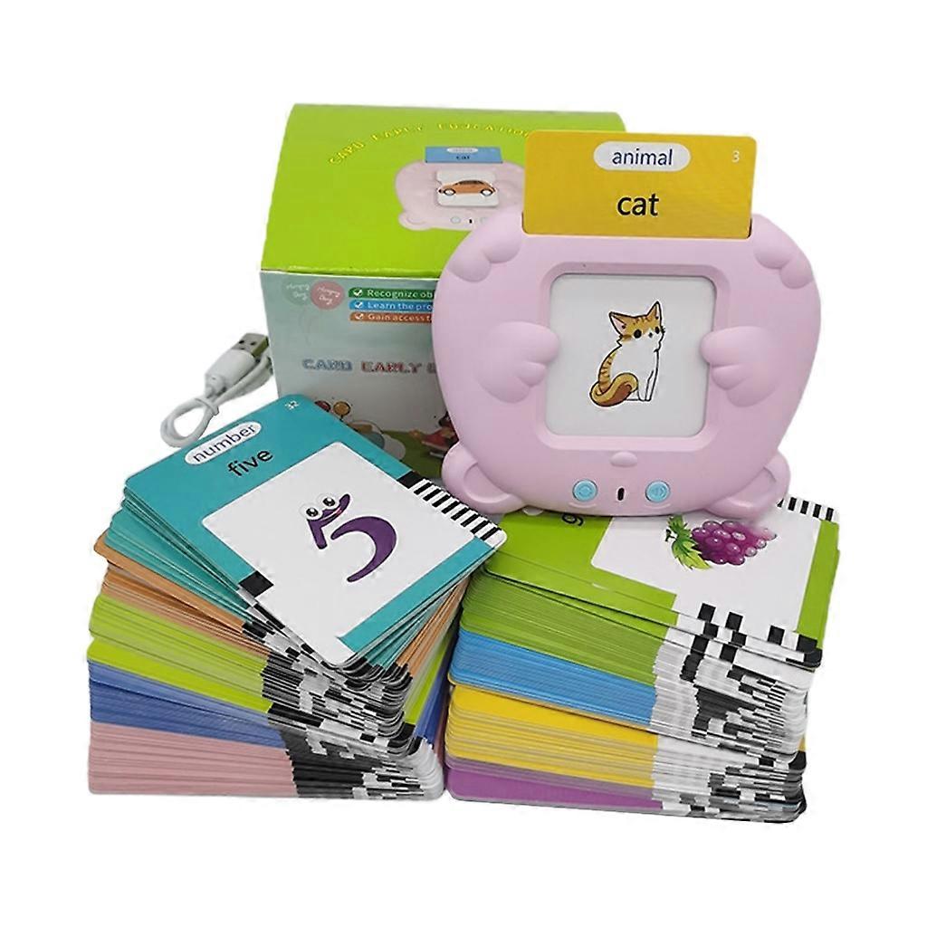 Bebé chino inglés Flash Cards Learning Toy 255 Cards Reading Learning Toy