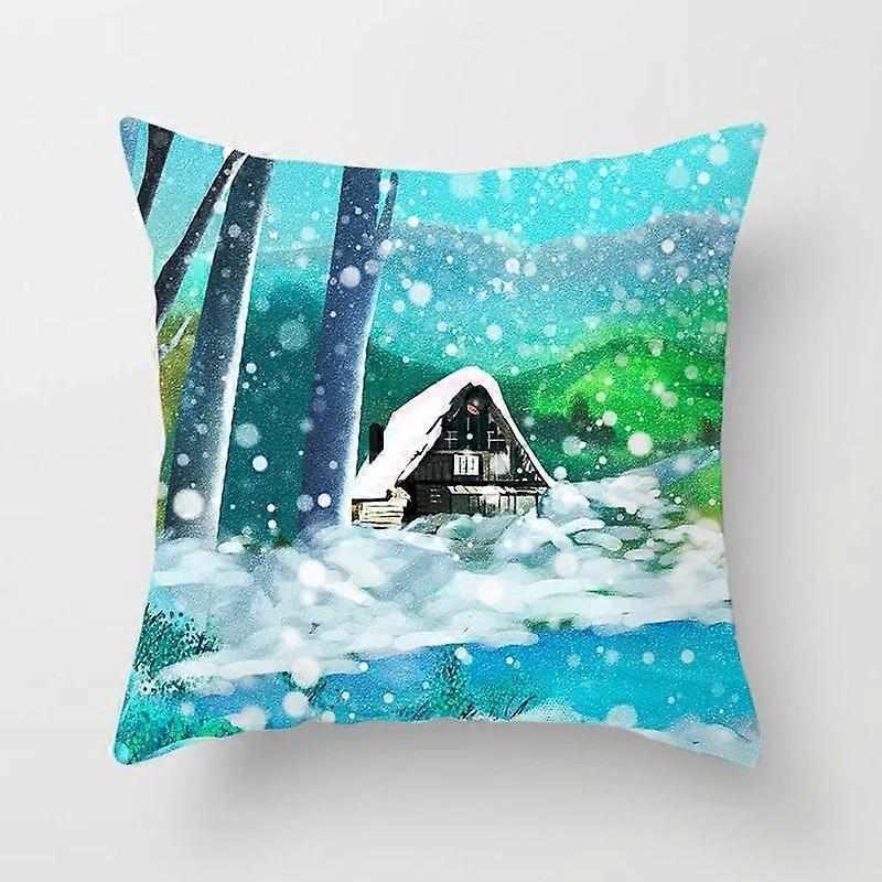 Tryck örngott Soffa Kuddfodral Designstil -1287